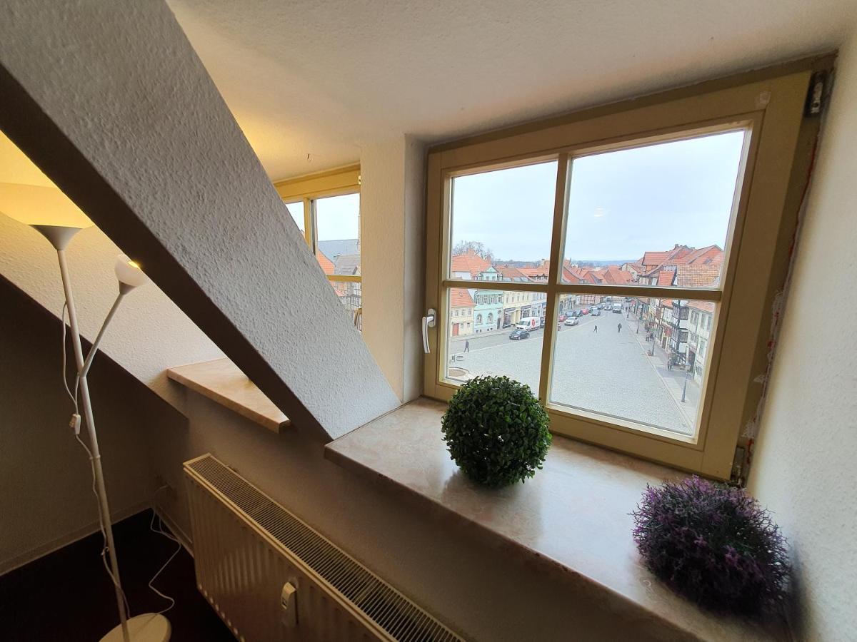 Hotel Zur Goldenen Sonne 크베들린부르크 외부 사진