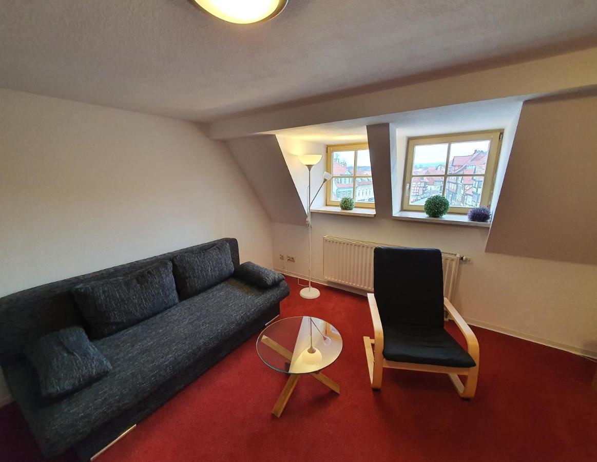 Hotel Zur Goldenen Sonne 크베들린부르크 외부 사진